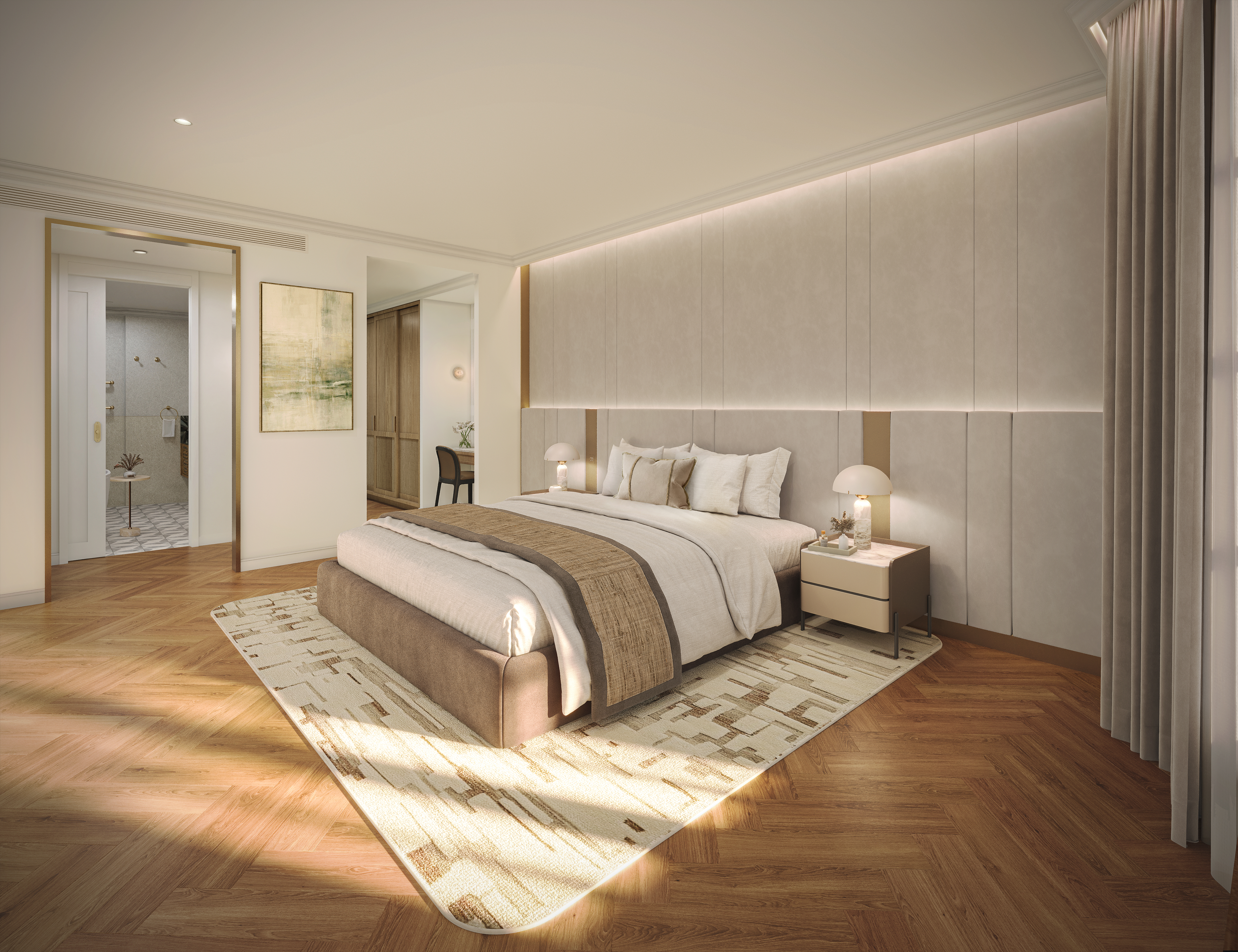 Residence 1 — Master bedroom
