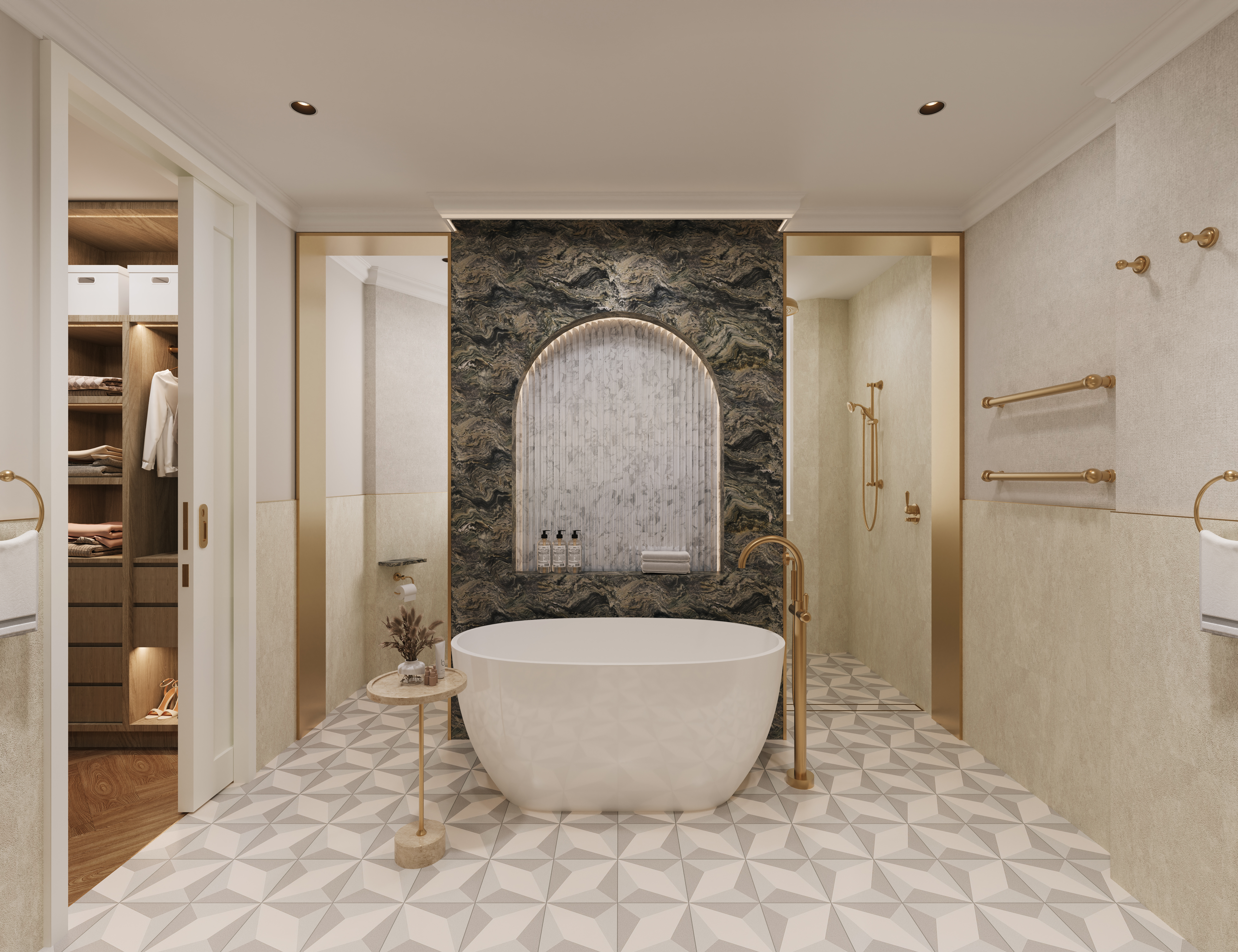 Residence 1 — Ensuite detail