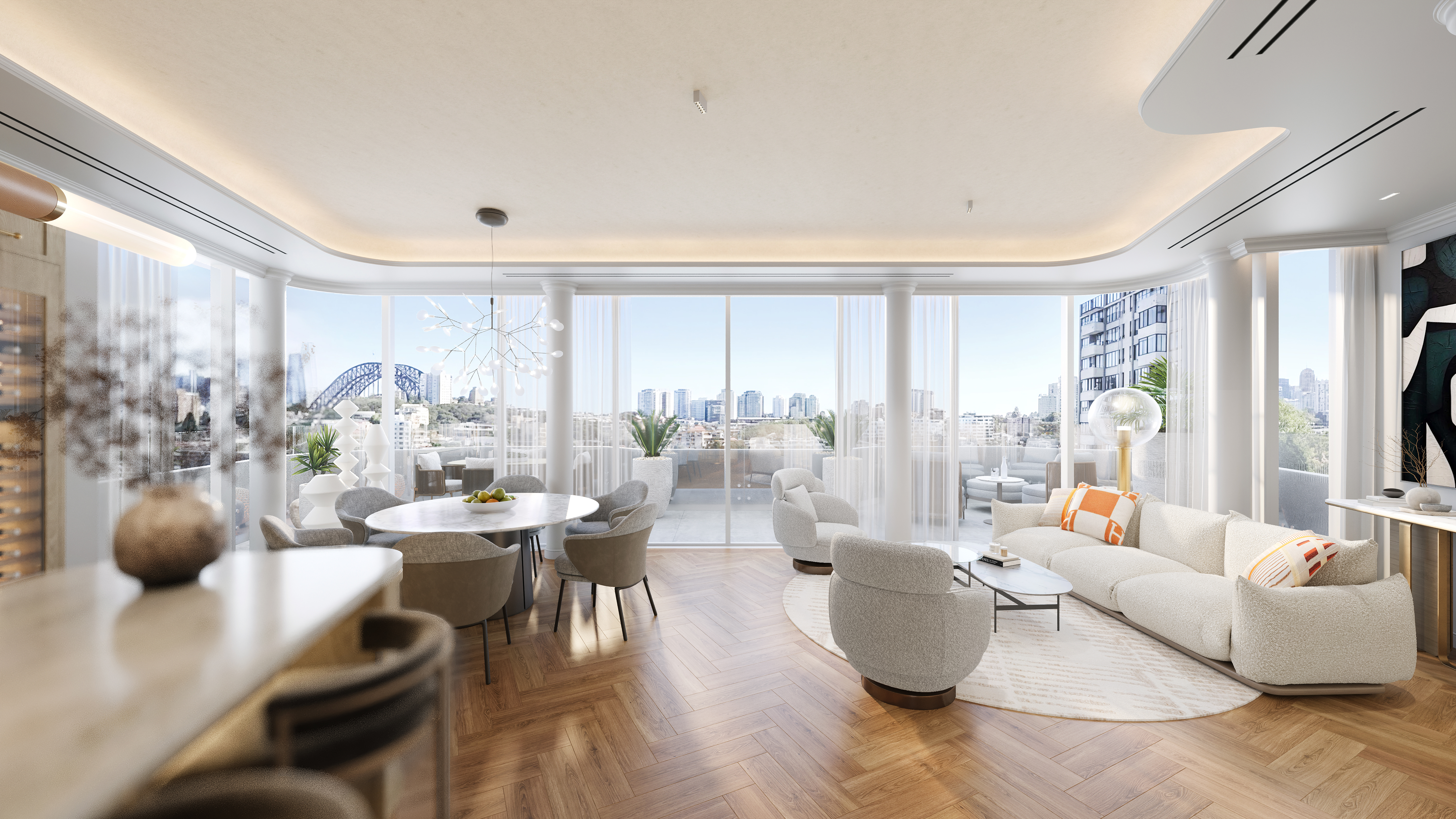 Residence 2 — Living, Kitchen & Dining