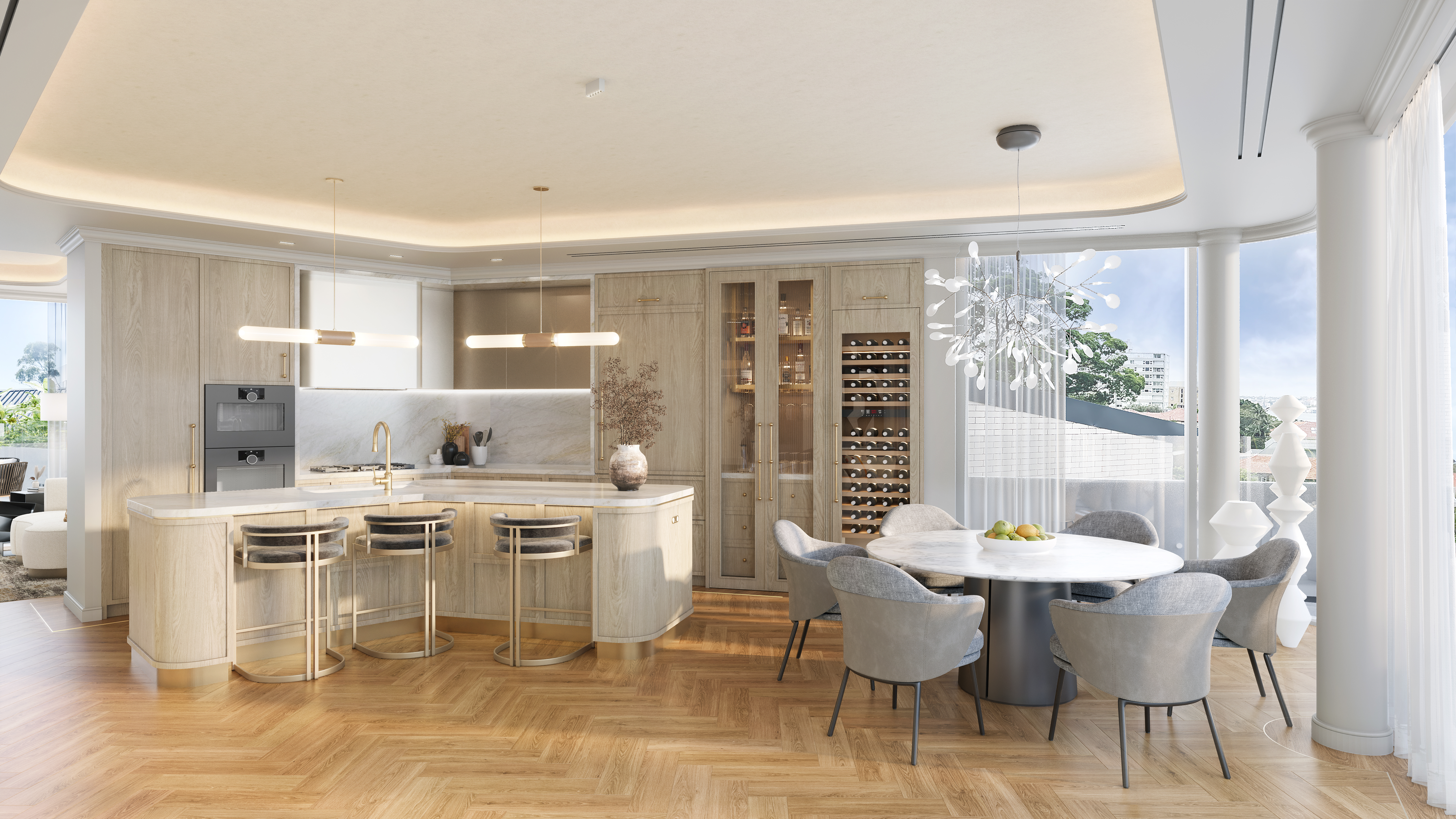 Residence 2 — Kitchen detail