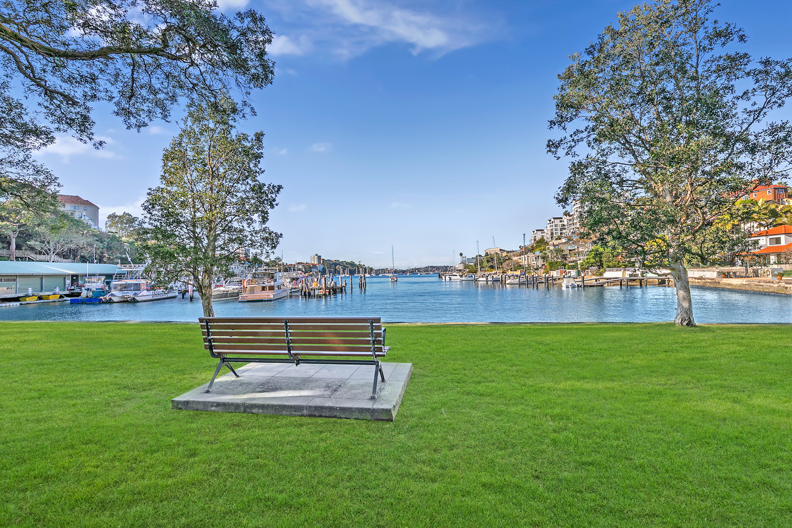 Nearby parklands