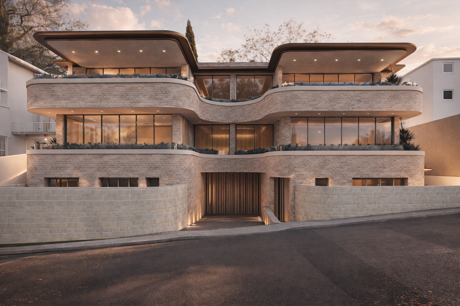 Wavertree — rear facade